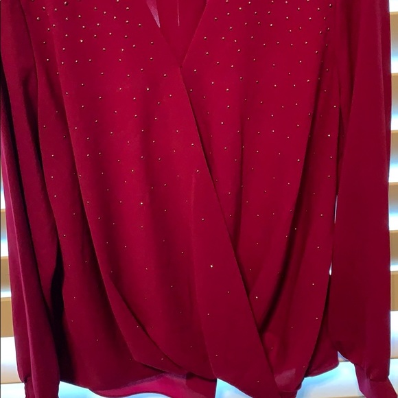 Women’s alfani long sleeved blouse xl extra large - Picture 4 of 7